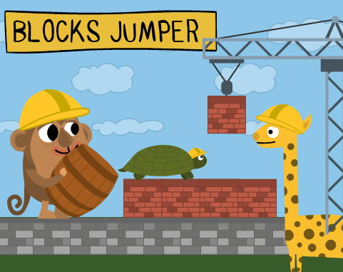 Blocks Jumper eğitici oyun